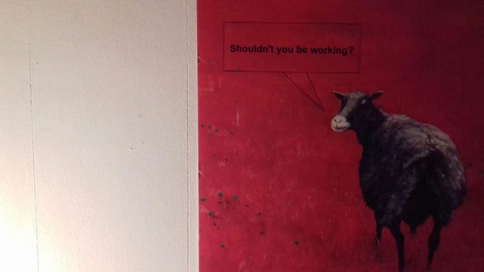 Shouldn't you be working?, Silvio Lorusso, 2016