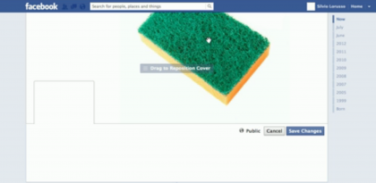 How to Keep Your Facebook Cover Clean, Silvio Lorusso, 2012